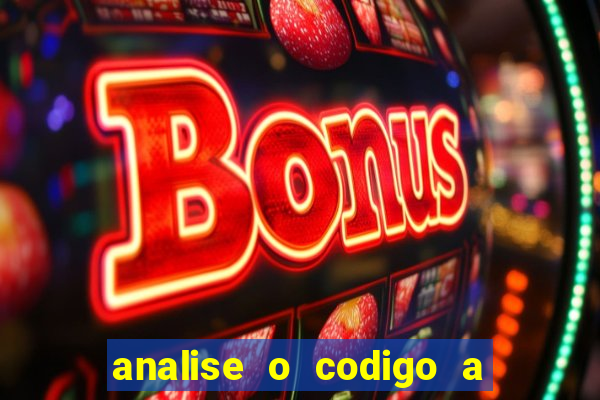 analise o codigo a seguir 1 import javax.swing.joptionpane